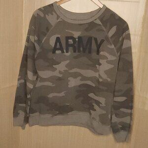U.S. Army Green Army Camouflage Green Sweatshirt XXL